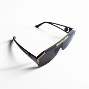 Stylish Black and Gold Sunglasses. UV Protection.